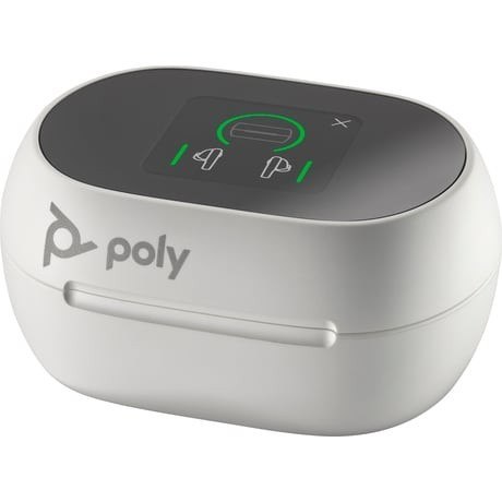 Etui do ładowania białe z ekranem dotykowym Voyager Free 60+ UC do adaptera BT700 USB-C 8L590AA