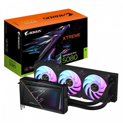 Karta graficzna GeForce RTX 5080 AORUS XTREME WATERFORCE 16G 256BIT