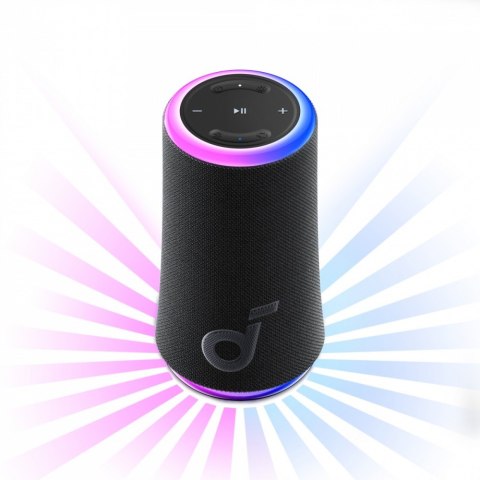 Głośnik Soundcore Glow RGB USB-C Bluetooth czarny Głośnik Soundcore Glow RGB USB-C Bluetooth czarny
