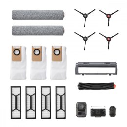 EUFY Zestaw akcesoriow dla OMNI S1 Pro oraz S1 1x szczotka wraz z osłonk, 4x filtr, 2x szczotki boczne, 2x wałek mopujący, 1x zb