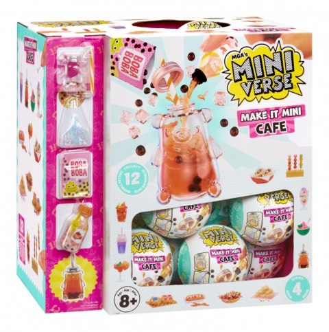 Figurki Miniverse Make It Mini Foods: Cafe Display 24 sztuki
