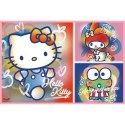 Puzzle 2x200 elementów Hello Kitty i przyjaciele