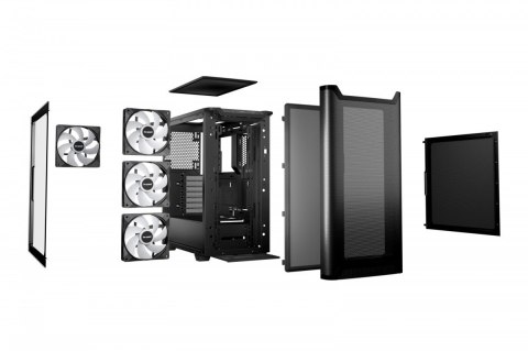 Obudowa Pure Base 501 LX ARGB czarna