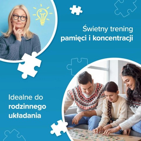 Puzzle 300 elementów EasyPiece Znaczki pocztowe; dla seniora
