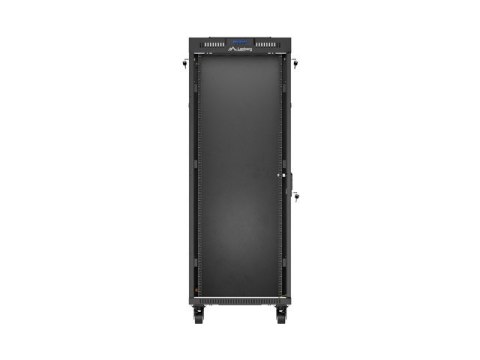 Szafa instalacyjna rack stojąca 19 cali 32U 600x1000 drzwi przeszklone LCD czarna (Flat pack) Szafa instalacyjna rack stojąca 19 cali 32U 600x1000 drzwi przeszklone LCD czarna (Flat pack)