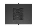 Szafa instalacyjna rack stojąca 19 cali 32U 600x800 drzwi perforowane LCD czarna (Flat pack)