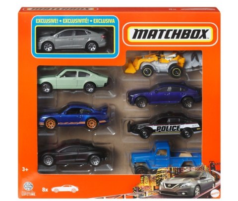 Zestaw pojazdów Matchbox 8-pak 1:64 mix