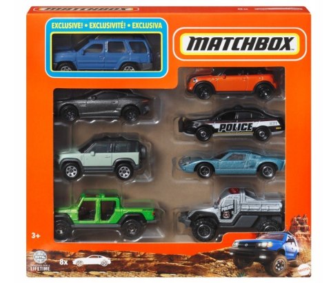 Zestaw pojazdów Matchbox 8-pak 1:64 mix