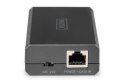 Gigabit Ethernet Splitter PoE++ 802.3af/at/bt RJ45/DC 12V/4,2A lub 24V/2.1A 50W dla urządzeń bez PoE