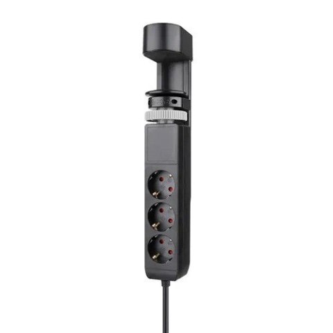 Listwa biurkowa DS22-840BL6 230/USB/USB-C czarna