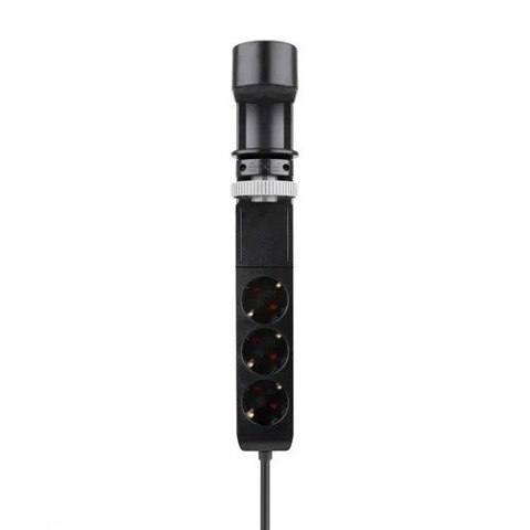 Listwa biurkowa DS22-840BL6 230/USB/USB-C czarna Listwa biurkowa DS22-840BL6 230/USB/USB-C czarna