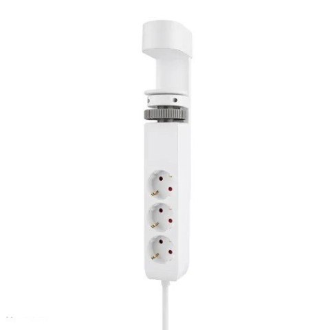 Listwa biurkowa DS22-840WH6 230/USB/USB-C biała