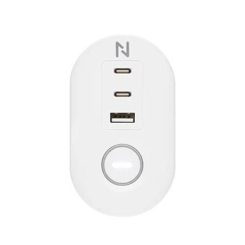 Listwa biurkowa DS22-840WH6 230/USB/USB-C biała Listwa biurkowa DS22-840WH6 230/USB/USB-C biała
