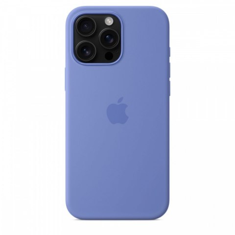 Etui silikonowe z MagSafe do iPhonea 16 Pro Max - błękitny hiacynt Etui silikonowe z MagSafe do iPhonea 16 Pro Max - błękitny hiacynt
