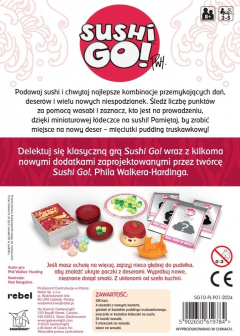 Gra Sushi Go! 10 rocznica