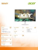 Monitor 24 cale SA242YEWI IPS FHD 100Hz HDMI Biały