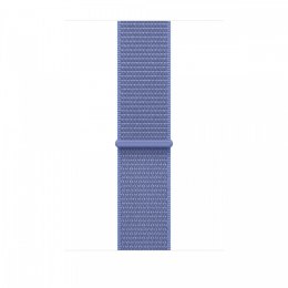 Opaska sportowa w kolorze błękitnego hiacyntu do koperty 46 mm