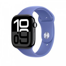 Pasek sportowy w kolorze błękitnego hiacyntu do koperty 46 mm - rozmiar M/L