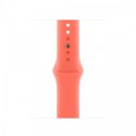 Pasek sportowy w kolorze mandarynkowym do koperty 42 mm - rozmiar M/L