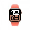 Pasek sportowy w kolorze mandarynkowym do koperty 42 mm - rozmiar M/L