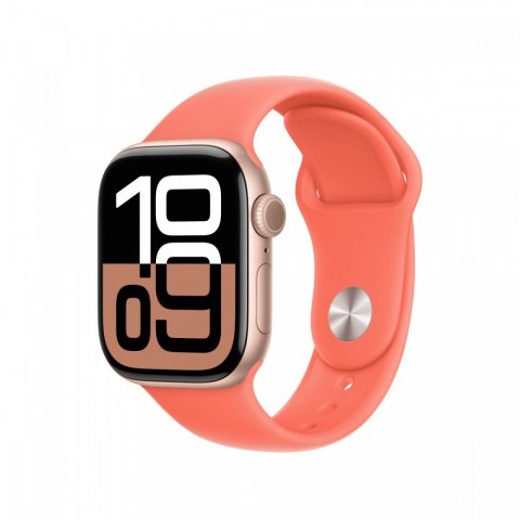 Pasek sportowy w kolorze mandarynkowym do koperty 42 mm - rozmiar S/M Pasek sportowy w kolorze mandarynkowym do koperty 42 mm - rozmiar S/M