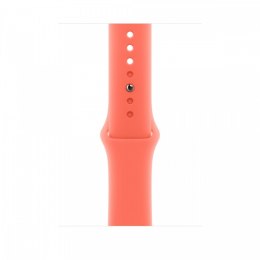 Pasek sportowy w kolorze mandarynkowym do koperty 46 mm - rozmiar M/L