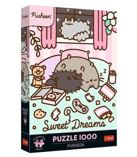 Puzzle 1000 elementów Pusheen