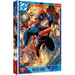 Puzzle 1000 elementów Superman w akcji
