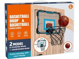 Tablica do koszykówki z piłką i pompką