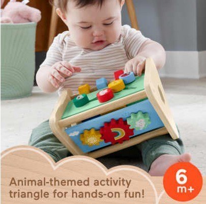 Wood Drewniany aktywny trójkąt