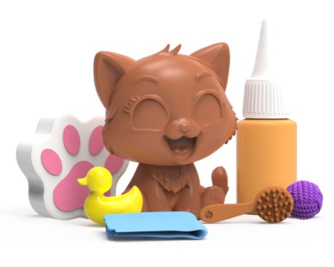 Figurka Brudaski w kąpieli Kotki Zestaw Bonusowy, Lusia