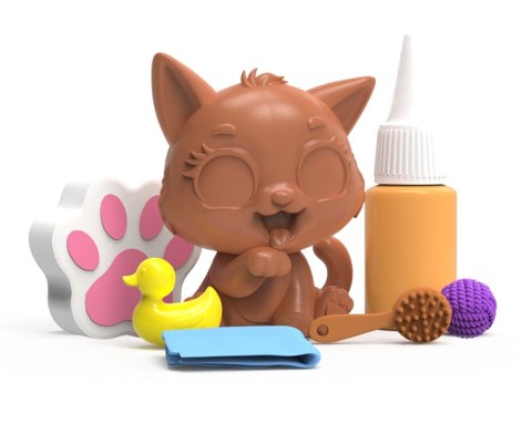 Figurka Brudaski w kąpieli Kotki Zestaw Bonusowy, Rózia