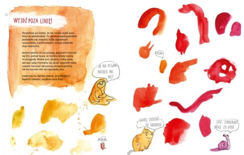 Książeczka Od plamy do obrazka. Nauka kreatywnego rysowania