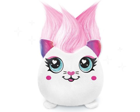 Maskotka Projekt Plusz Fryzurki - Zestaw z elektronicznym aerografem - Klejnotka