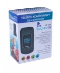Telefon komórkowy z klapką dla seniorów MT-184 BRUNO 4G