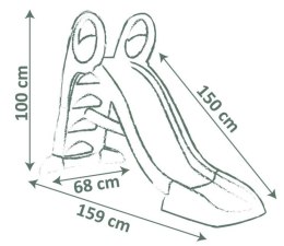 Zjeżdżalnia My Slide (ślizg 150cm)