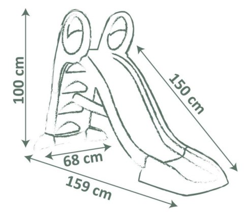 Zjeżdżalnia My Slide (ślizg 150cm)