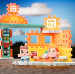 Klocki Mini Waffle - Stacja benzynowa 148 elementów