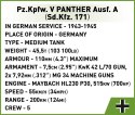 Klocki Pz.Kpfw.V Panther Ausf.A 1152 klocki
