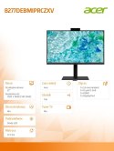 Monitor 27 cali B277DEBMIPRCZXV / IPS HDMI VGA DP