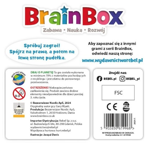 Gra BrainBox - Zwierzęta Gra BrainBox - Zwierzęta