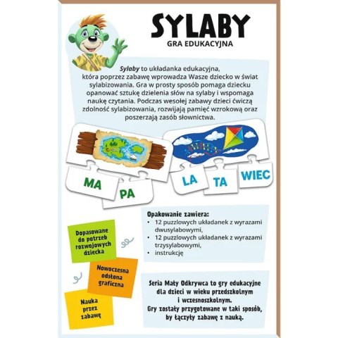 Gra Sylaby Mały Odkrywca edykacyjna