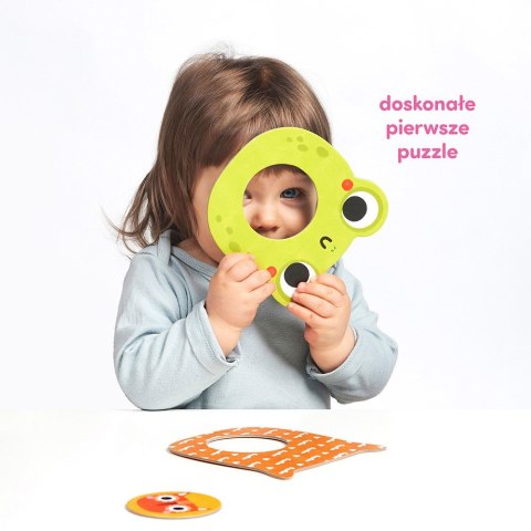 Układanka Moje puzzle z dziurką - Zwierzątka