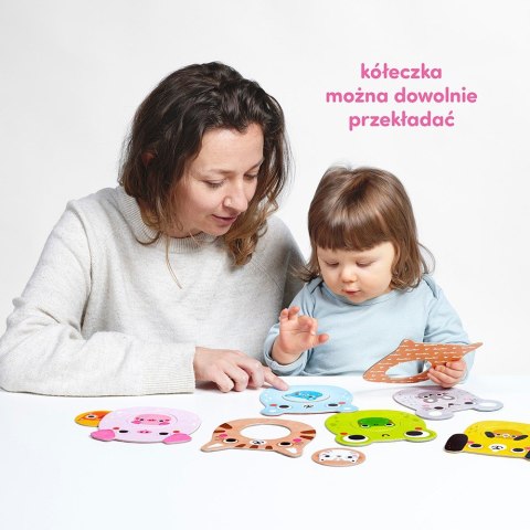 Układanka Moje puzzle z dziurką - Zwierzątka