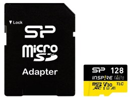 Karta pamięci microSDXC Inspire 128GB UHS-I U3 A1 V30 4K TLC