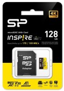 Karta pamięci microSDXC Inspire 128GB UHS-I U3 A1 V30 4K TLC