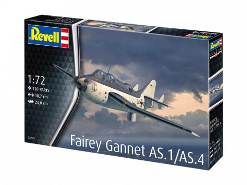 Model plastikowy Samolot Fairey Gannet AS.1/AS.4 1/72