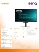 Monitor 31.5 cala RD320U 4K LED 5ms/60Hz/IPS