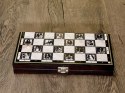 Szachy magnetyczne Królewskie 28 cm