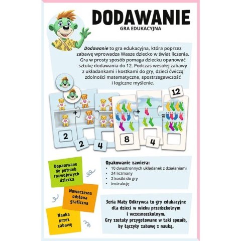 Gra Dodawanie Mały Odkrywca